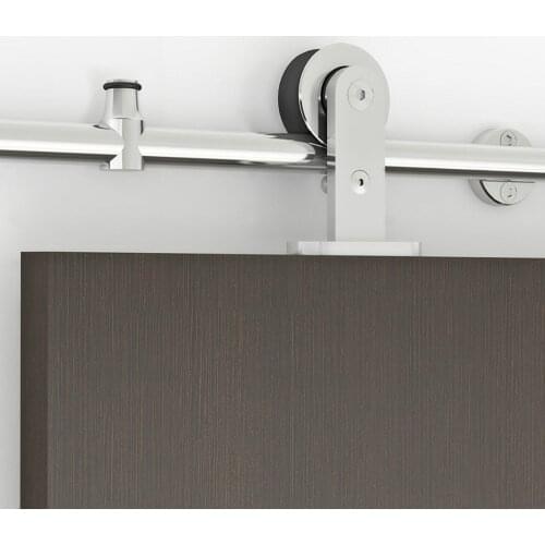 Stainless Steel Interior Sliding Barn Door Hardware Track Kit