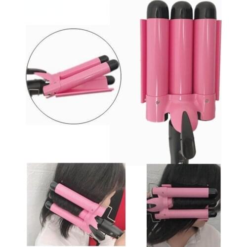 Professional Hair Curling Iron Ceramic Triple Barrel Hair Curler Irons Hair Wave Waver Styling Tools Hair Styler Wand