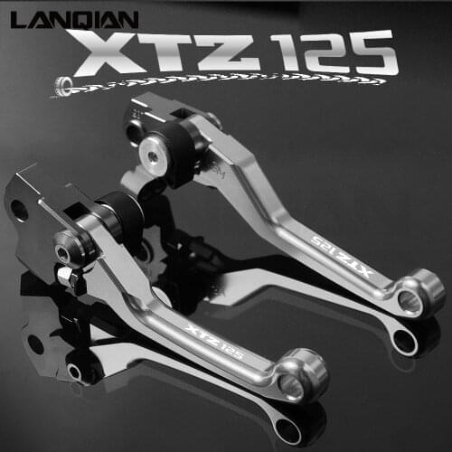 For Yamaha XTZ125 XTZ 125 2003-2016 2012 2013 2014 2015 Brake Clutch Lever Dirt Pit Bike Brake Clutch Levers Grips Accessories