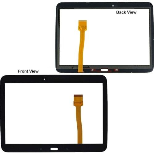New P5200 Touchscreen For Samsung Galaxy Tab 3 10.1 P5210 P5220 Touch Screen Panel Digitizer Sensor Front Glass Lens black