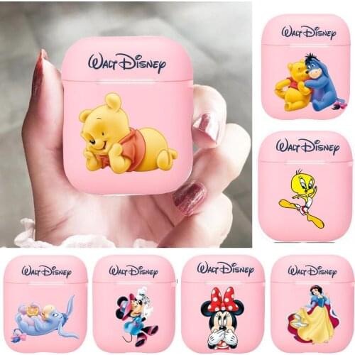 Disney Tigger Cute Mickey Minnie Mouse Silicone Bluetooth Wireless Earphone Case for AirPods Protective Cover Skin Accessories P