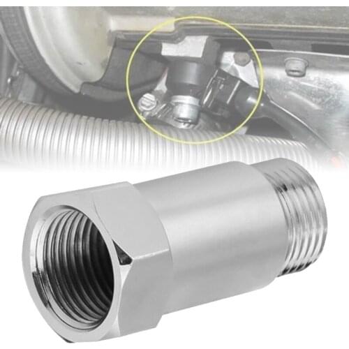 Extension Spacer Oxygen Sensor Bung Adapter Extension Mounting Fitting Bung Accessories Straight Threaded M18 x 1.5