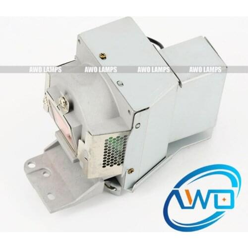 AWO High Quality Projector Lamp 5J.J5205.001 Replacement with housing for BENQ Projectors MS500/MX501/EP5127/TX501 Hot Sales