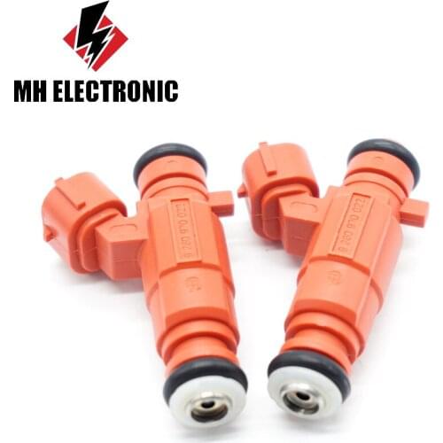 MH Electronic 2PCS/LOT High Quality Fuel Injector 35310-37160 3531037160 For Hyundai Accent Elantra 1.6L 2005-2013