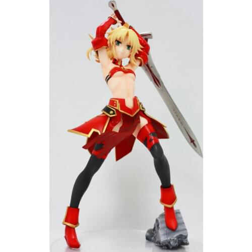 WF2017 Fate / Grand Order Mordred Unpainted GK Figure Unassambled Resin White Model Kit