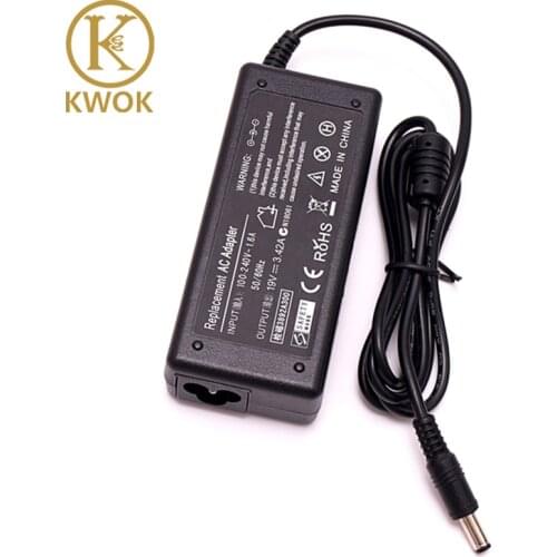 19V 3.42A 5.5X2.5mm Laptop Charger AC Adapter Power Supply For Acer Asus laptop A43E X43BU S-7200 SADP-65KB Portable Charger
