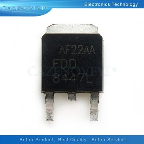 10pcs/lot FDD8447L TO-252 FDD8447 TO252 8447 SMD new MOS FET transistor In Stock