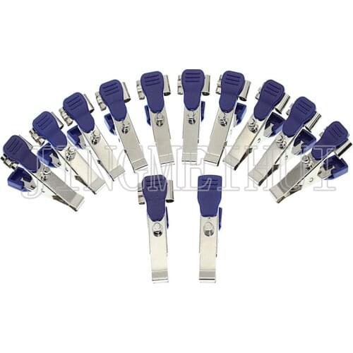 10pcs High quality alligator clip connector for Mindray/Nihon Kohden/Comen/Siemens/Bionet/GE/Edan animal/Vet ECG EKG cable