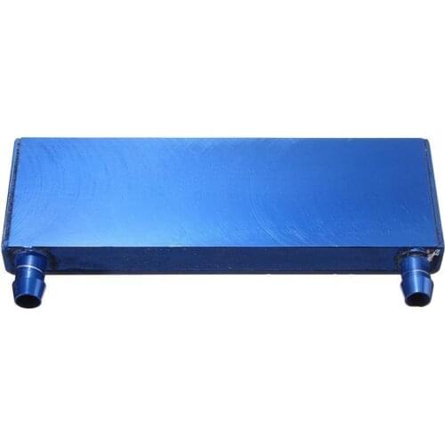 122X41X12Mm Aluminium Water Cooling Block Heatsink Block Liquid Cooler For Cpu G