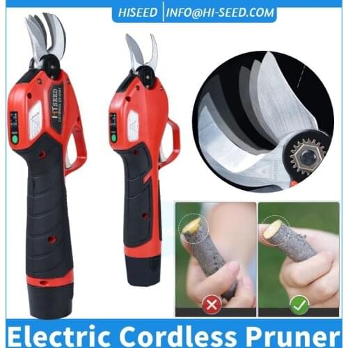 Electric Pruning Shears Double movable blades Fruit Tree Scissors Cordless Household Pruning Shears Garden Shears