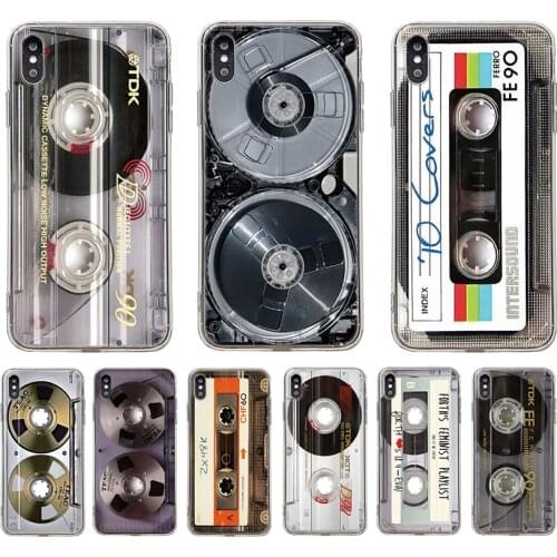 Phone Case For UMIDIGI A11 A9 A5 A7 pro S5 power 5 3 X One max F2 F1 play Bison GT soft old Cassette tape Silicone Back cover