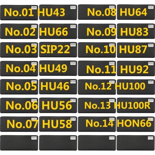 LiShi 2 In 1 Tool HU43 HU49 HU46 HU56 HU58 HU64 HU66 SIP22 HON66 HU83 HU87 HU92 HU100 Locksmith Tools For All Types