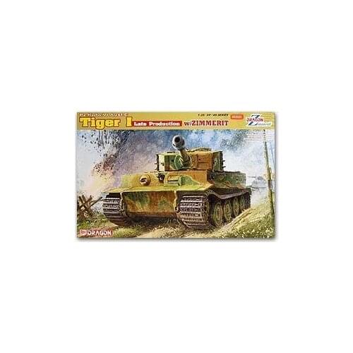 1/35 scale classification Dragon 6383 6 heavy truck tiger-type late and Zimeri anti-magnetic drape