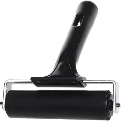 Best Soft Rubber Brayer, Perfect For Anti Skid Tape Construction Tools Print Ink And Stamping Tools Rubber Brayer Roller