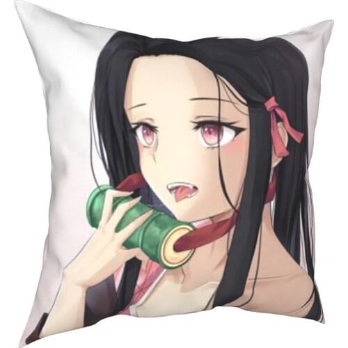 New youdou pillowcase wedding decoration household pillowcase cotton linen pillowcase 45x45 sofa decoration