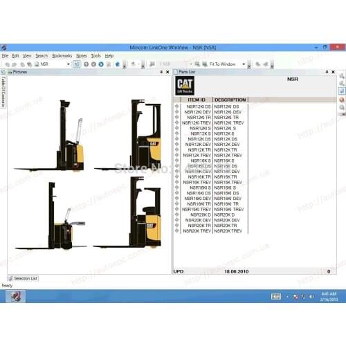 Cat Forklift Warehouse 2021