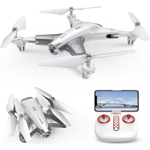 Syma Z3 RC Helicopter Smart Foldable RC Drone With 720p FPV WIFI HD Camera Real-time Altitude Hold Headless Mode Quadcopter Toys