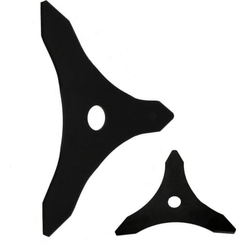 3T Brush Cutter Trimmer Blade 3 Tooth Diameter 10" Thickness 1.5mm Black accessories