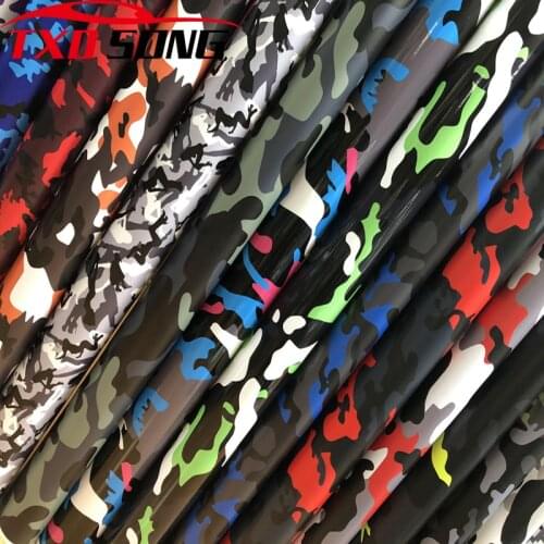 Premium Camo Vinyl Film Car Wrap Camouflage Vinyl Wrapping Car Sticker Bike Console Computer Laptop Skin Scooter Motorcycle
