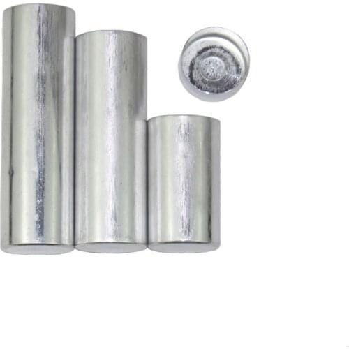 100pcs Dental Lab Materials Empty Cartridges With Cover Dentures Teeth Mold OD25mm Dental Empty Aluminum Tubes