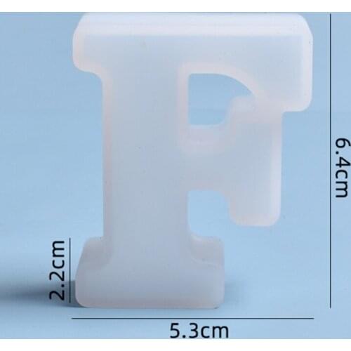 26 Pcs/Set Letter Decorations Silicone Mould DIY Crafts Jewelry Making Tool English Alphabet Crystal Epoxy Resin Mold