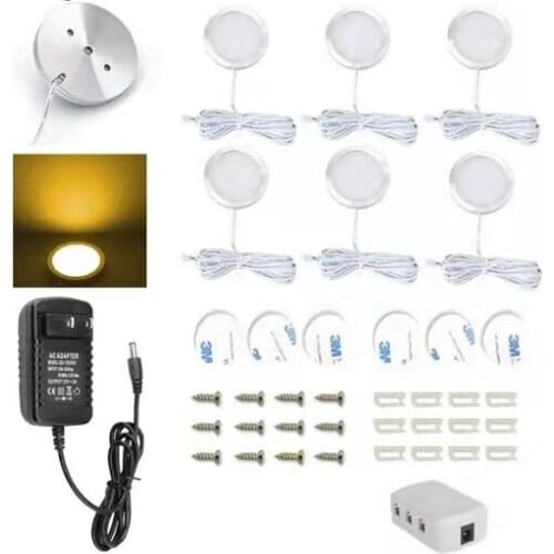 2W 12V LED Recessed Down Light Caravan Interior Lighting Interior Roof Ceiling Light Cabinet Lamp For Camper RV Trailer Boat Van