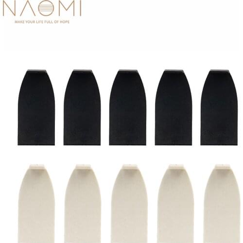 NAOMI 5pcs/1 set Plastic Double Bass Bow Tips And Linings Contrabass Bow Accessories Replacement