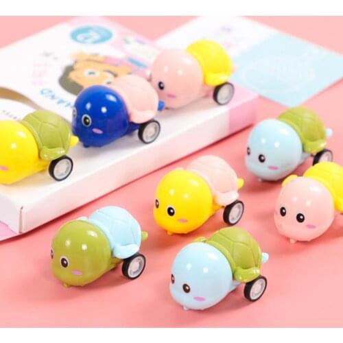 5Pcs Little Turtle Toy Attractive Entertainment Plastic Children Car Toy Kid Children Gifts