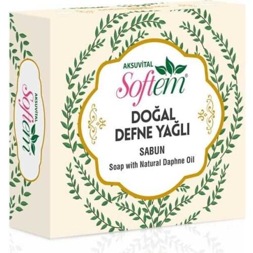 Aksu Vital Softem Laurel Oil Soap 130 g Natural Cosmetic Natural Feeding Useful Nutritious Softness Organic Acne Skin Healthy