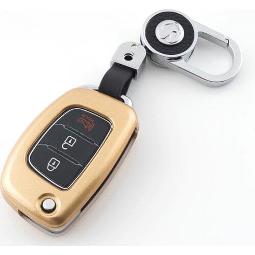 Car Key Cover Case Protection Shell For Mistra Hyundai Solaris ix35 ix45 Verna Santa Ring Auto Accessories Protector Key Covers