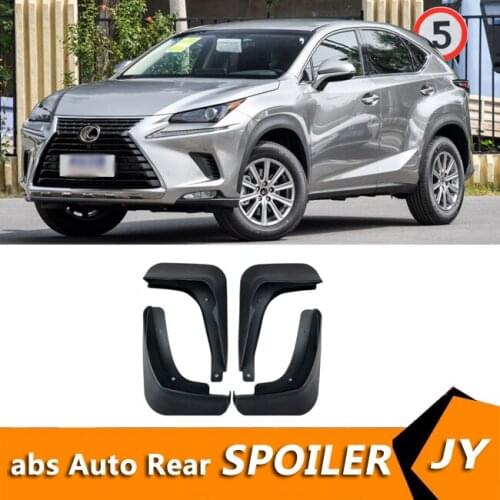 For Lexus nx200 2018-2019 Mudflaps Splash Guards Front With color and rear Mud Flap Mudguards Fender Modified special