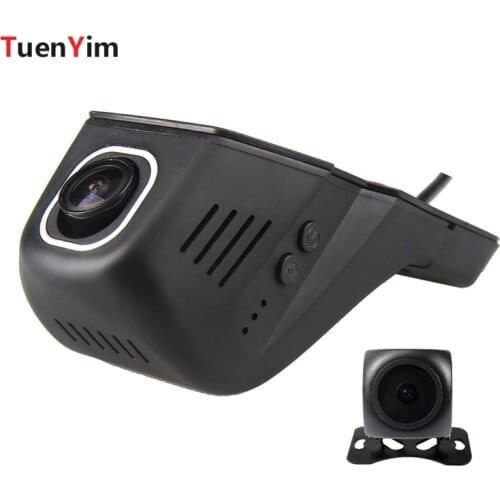 For Peugeot 2008 3008 4007 108 207 301 308 408 Car Dash Cam Wifi DVR Dual lens Video Recorder FHD 1080P Camera