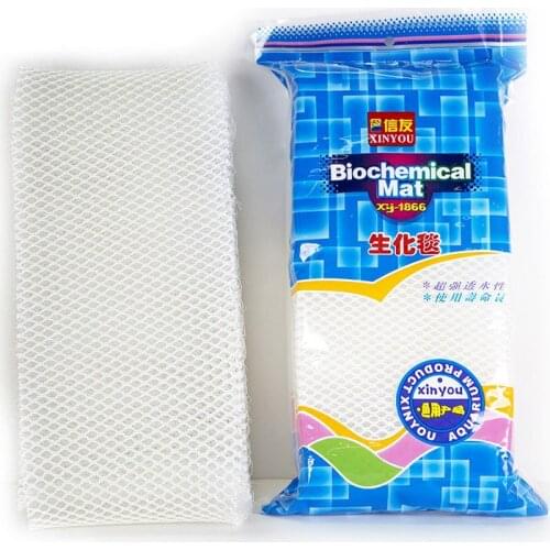Newest Aquarium Filter Blanket filamentary Fibre Fiber,Filter Media Biological Biochemical Pads Carpet Bed for bottom filtration