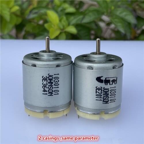 Brand new 27.5*32.5mm Johnson 360 micro DC motor 6V 15000rpm 12V 30000rpm high speed carbon brush motor