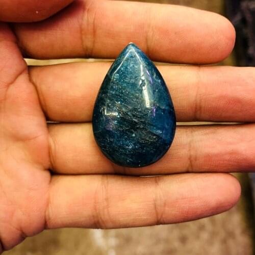 Wholesale 1pcs 100% Natural Apatite Drop Bead Pendant Healing gem Stones Pear Shape 30mm