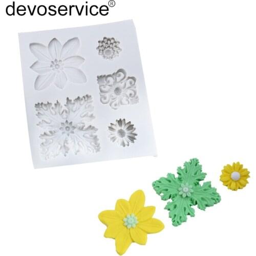 European Pattern Decoration Silicone Mold Cake Chocolate Cake Mold Kitchen Tool Cake Decorating Tools Cookies Moulds Soap Mold