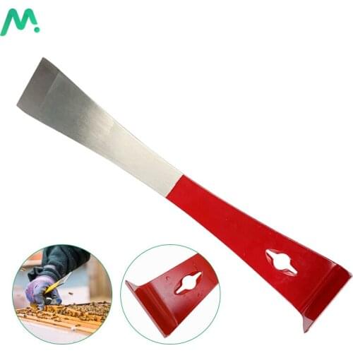 1PC Stainless Steel Bee Hive Honey Scraper Multifunctional Flat Knife Cut Curved Tail Bee Hive Hand Tools Beekeeping Equipments