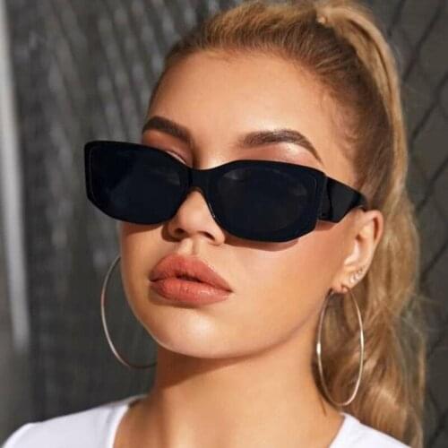 Fashion Square Sunglasses Luxury Brand Travel Small Rectangle Sun Glasses Men Women Vintage Oculos Lunette Male Female Eyewear