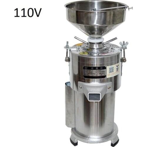 15kg / h Commercial Sesame Peanut Grinding Miller Pistachio Stuff Grinder Pulping Machine 1100w Sesame Paste Machine 2800R / min