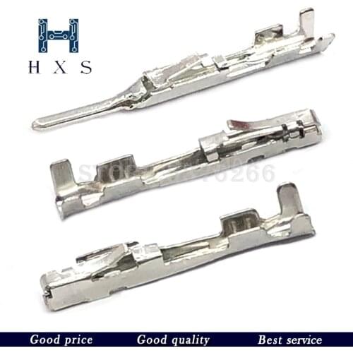 20 pcs auto female male crimp pins loose wire terminal 1123343-1 for Tyco Amp connector 1376352-1