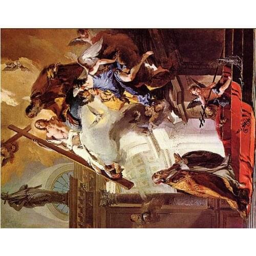 3d wallpaper murals custom Frescoes on Jesus' resurrection wallpaper