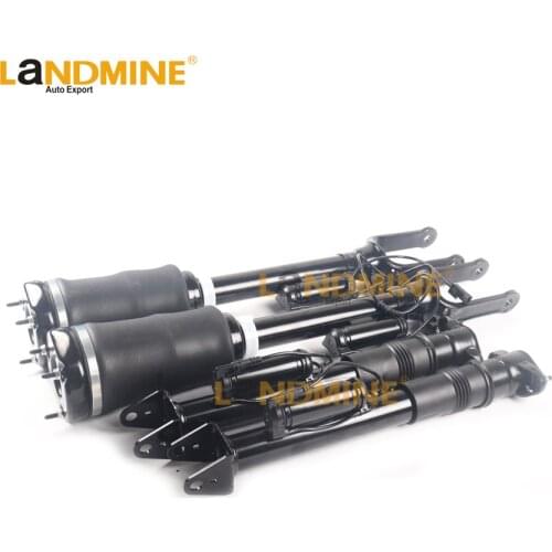 Free Shipping 4pcs Front Shock Abosrber Rear Air Spring ADS Fit Mercedes-Benz X164 W164 ML GL 1643204613 1643200625