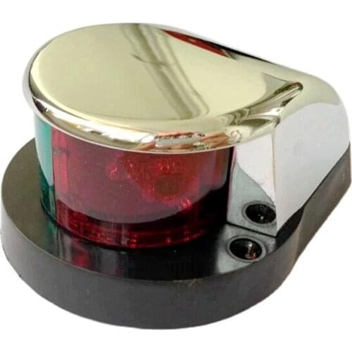 Marine Boat Yacht Bi-Color 12V LED Bow Navigation Light Deck Mount
