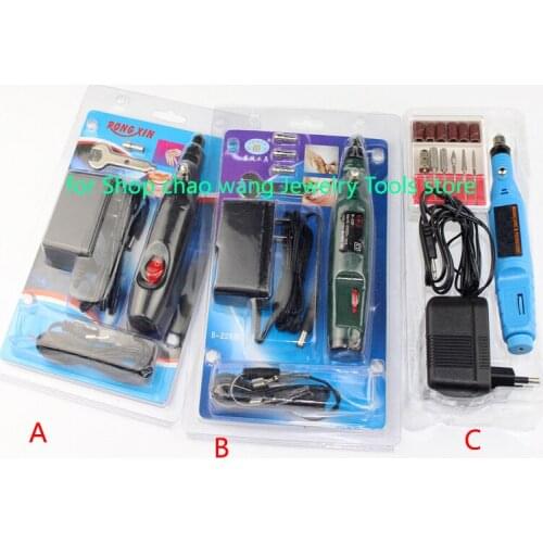 Electric Polishing Motor Pen Type Rotary Tools Polish Machine set