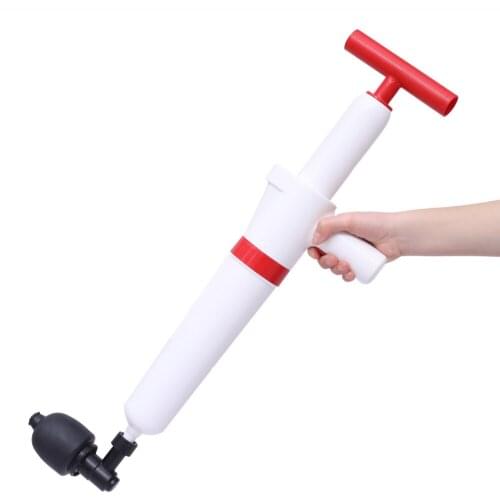Huxing toilet pipe sewer dredge one-shot air pressure poke toilet suction floor drain high pressure dredge tool