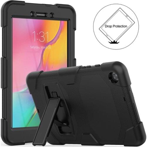 HXCASE for Samsung Galaxy Tab A 8 0 T290 T295 2019 cases with Built-in Foldable Kickstand & Shockproof Function