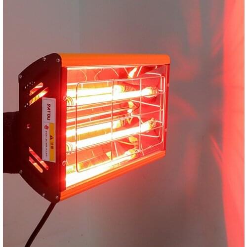 2000W Infrared Paint Curing Lamp for Drying Hot Paint Dryer Heating Lamp Heater Infrared Lamp Light Shortwave Spray Paint Booth
