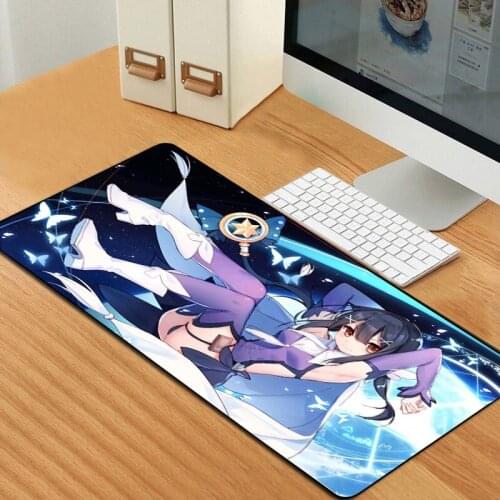 Mouse pad oversized thickened table cute soft gaming p office ins wind shortcut keyboard women and men custom lockmouse pad