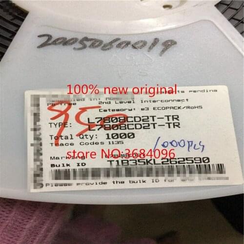 L7808CD2T-TR L7808CD2T TO-263 NEW 100PCS/LOT