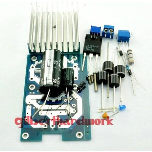 Lt1083 Adjustable Power Supply Board High Power Linear 7A Self Recovery Fuse